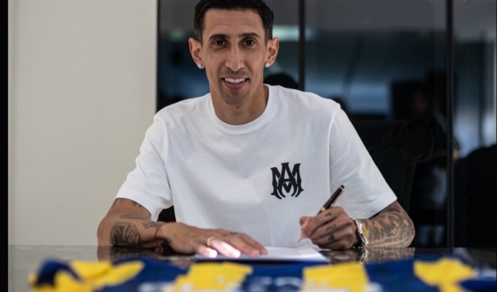 Di María: “Solo voy a firmar contrato por un año”