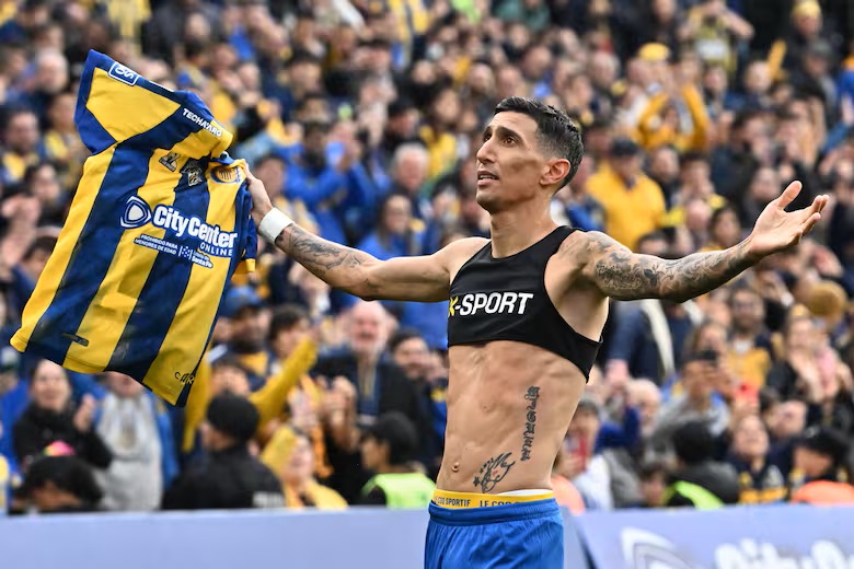DI MARÍA HIZO HISTORIA EN SU REGRESO A CENTRAL